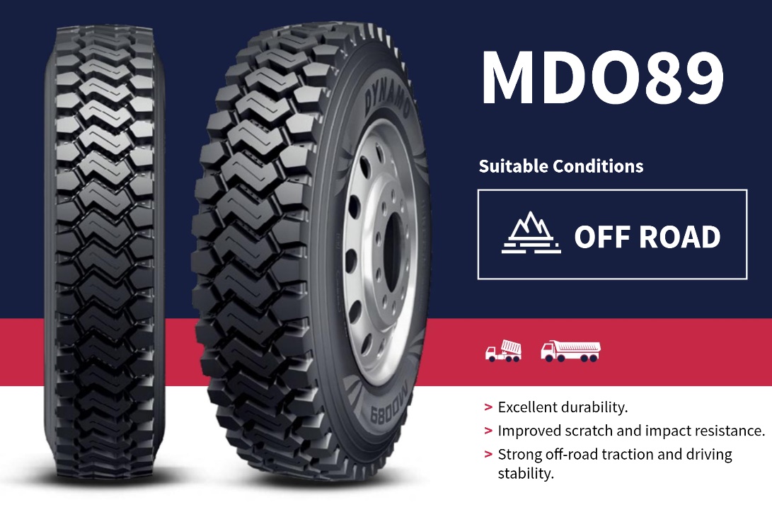 Pneumatika stavební 315/80 R22,5¨"  MDO89  156/150G  M+S 3PMSF /univerzální ON/OFF Road