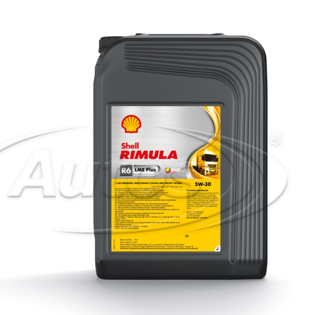 Olej motorový SHELL RIMULA R6 LME PLUS 5W-30, 20 l