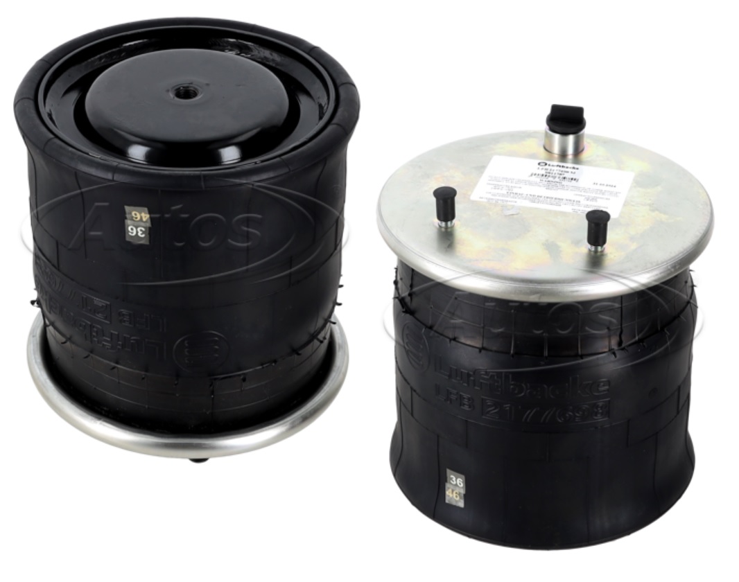 Vlnovec pérování kompletní - železný zvon ZN L/P DAF CF75/CF85, XF105, XF/CF od 2012