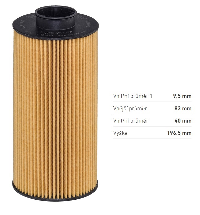 Filtr oleje MAN TGL II/TGM II Euro 6 od 02.2020