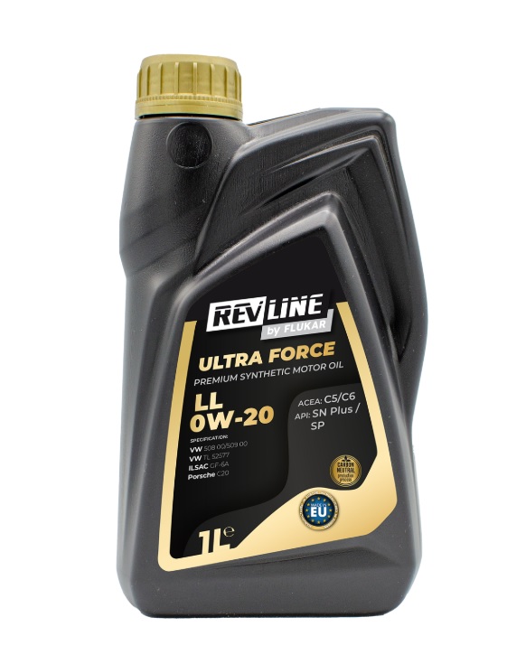 Olej motorový REVLINE ULTRA FORCE LL 0W-20, 1 l