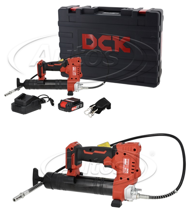 Lis mazací AKU KDGG500 20V 700bar s kufrem +1x baterie a nabíječka