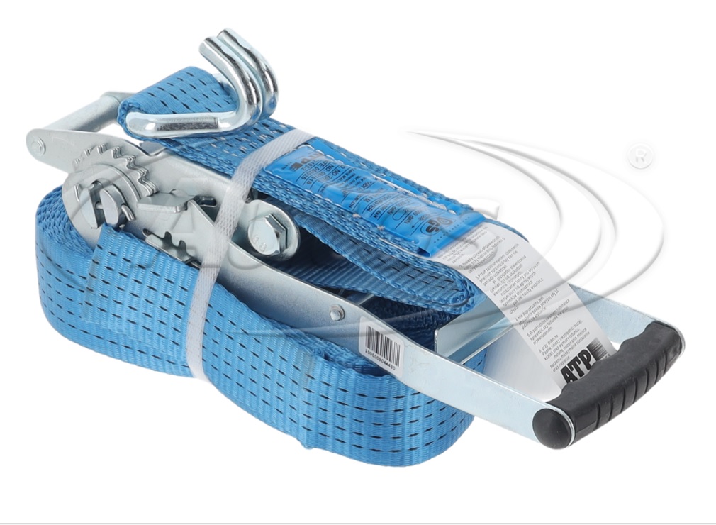 Pás upínací 5t/50mm/10m ERGO ráčna, modrý