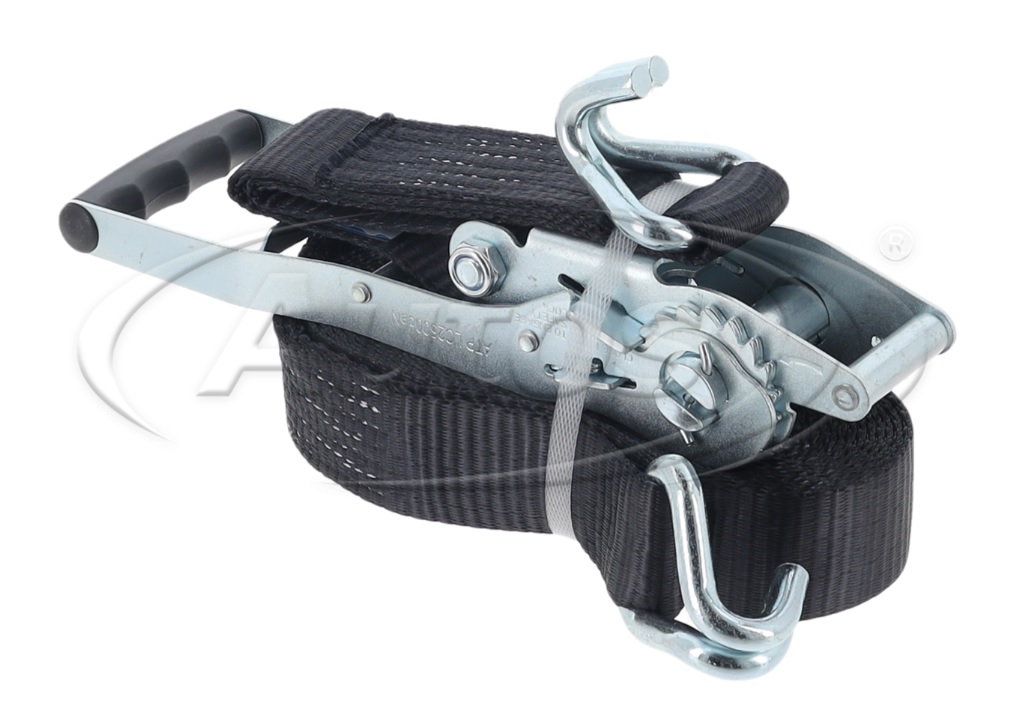 Pás upínací 5t/50mm/ 8m Ergo ráčna, černý