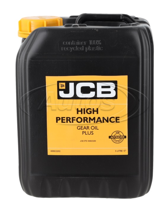 Olej převodový JCB HIGH PERFORMANCE GEAR OIL PLUS, 5 l
