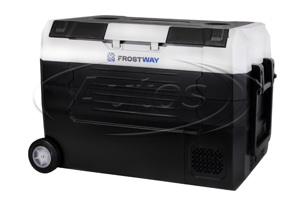Autolednička kompresorová FR-LOD45-K 12V/24V/230V 45 l/-20°C, Bluetooth 691x390x443
