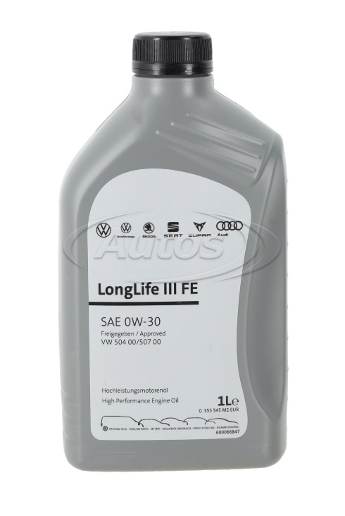 Olej motorový VW LONG LIFE III FE 0W-30, 1 l