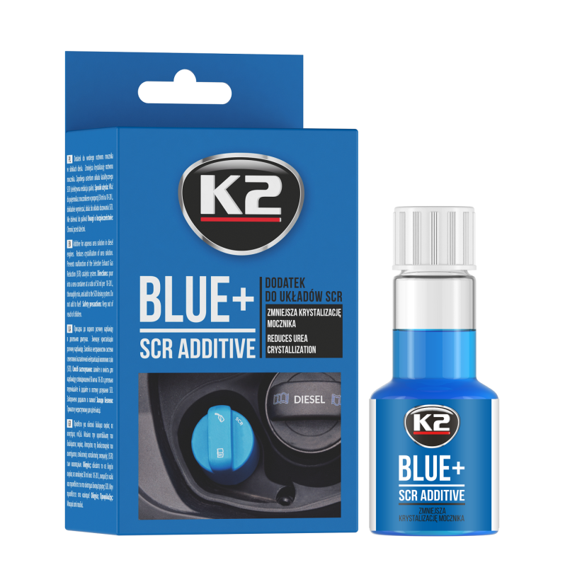 Přípravek proti krystalizaci Additiv AdBlue K2 Blue+ SCR, 50ml na 20l