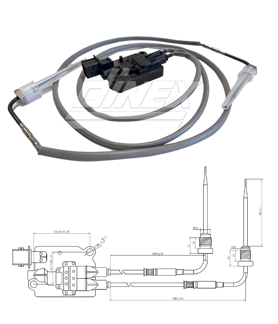 Snímač teploty SCR DAF XF106 Euro 6