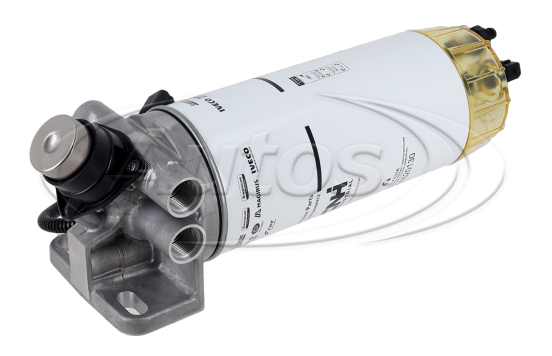 Filtr paliva kompletní - s odlučovačem vody a ohřevem 12V/24V IVECO Stralis Euro 6