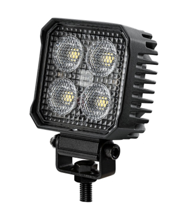 Svítilna pracovní 12V/24V 4xLED Black Magic Cube 2,7" 1700lm/5700K IP6K7, kabel 0,2m