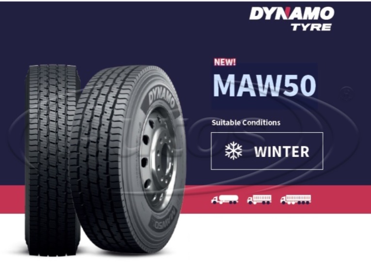 Pneumatika nákladní 385/65 R22,5" MAW50  164K  /M+S/ 3PMSF  TL/ zimní vodící- návěsová