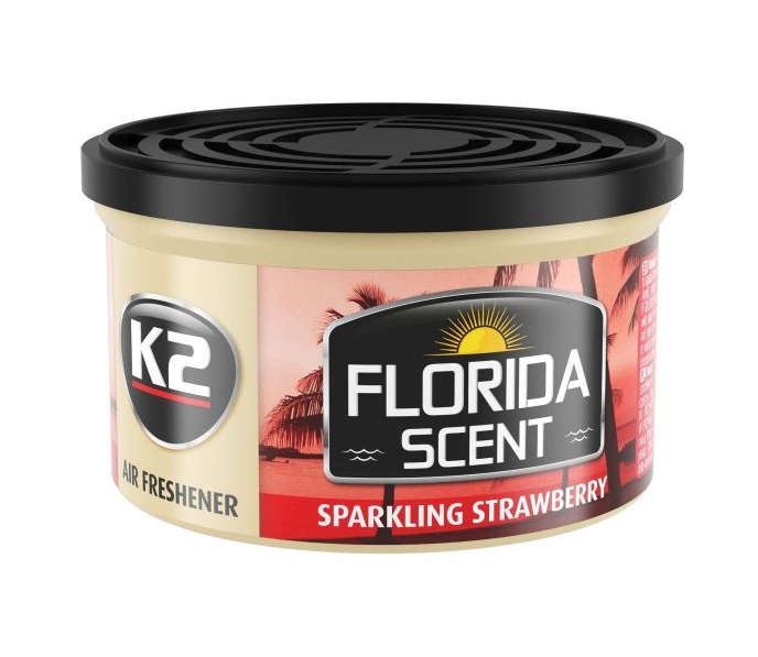 Osvěžovač vzduchu do auta K2 FLORIDA SCENT jahoda , 42g