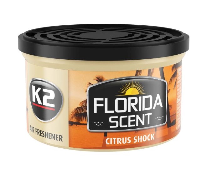 Osvěžovač vzduchu do auta K2 FLORIDA SCENT citrus , 42g