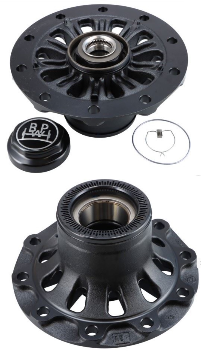 Náboj kola s ložisky a kroužkem ABS 280,8/335/10xfi22mm BPW SKRB/ SKHB/ ECO PLUS3 TS