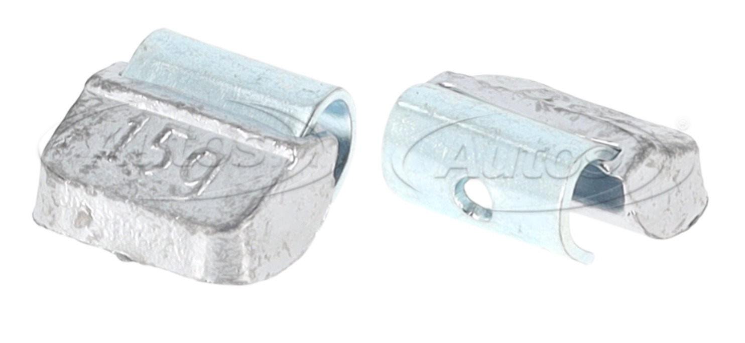 Závaží vyvažovací ocelových disků STD Pb 15g - 100 ks