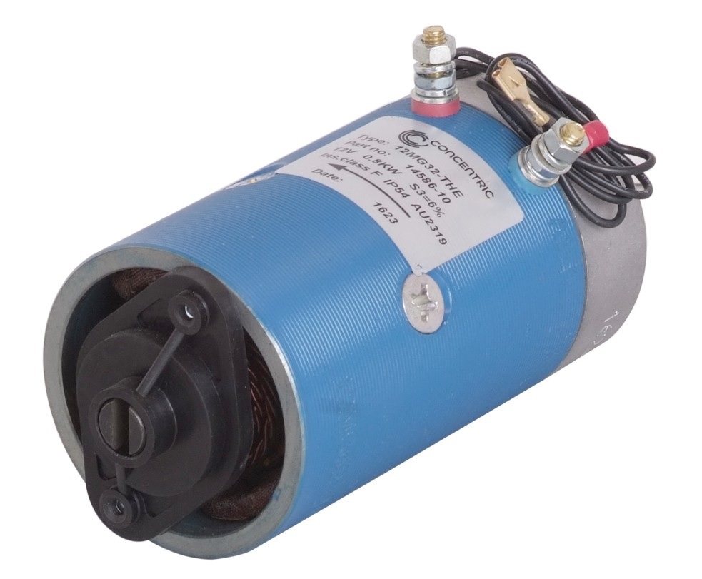Elektromotor čerpadla hydrauliky pr.80mm 12V/0,8kW 