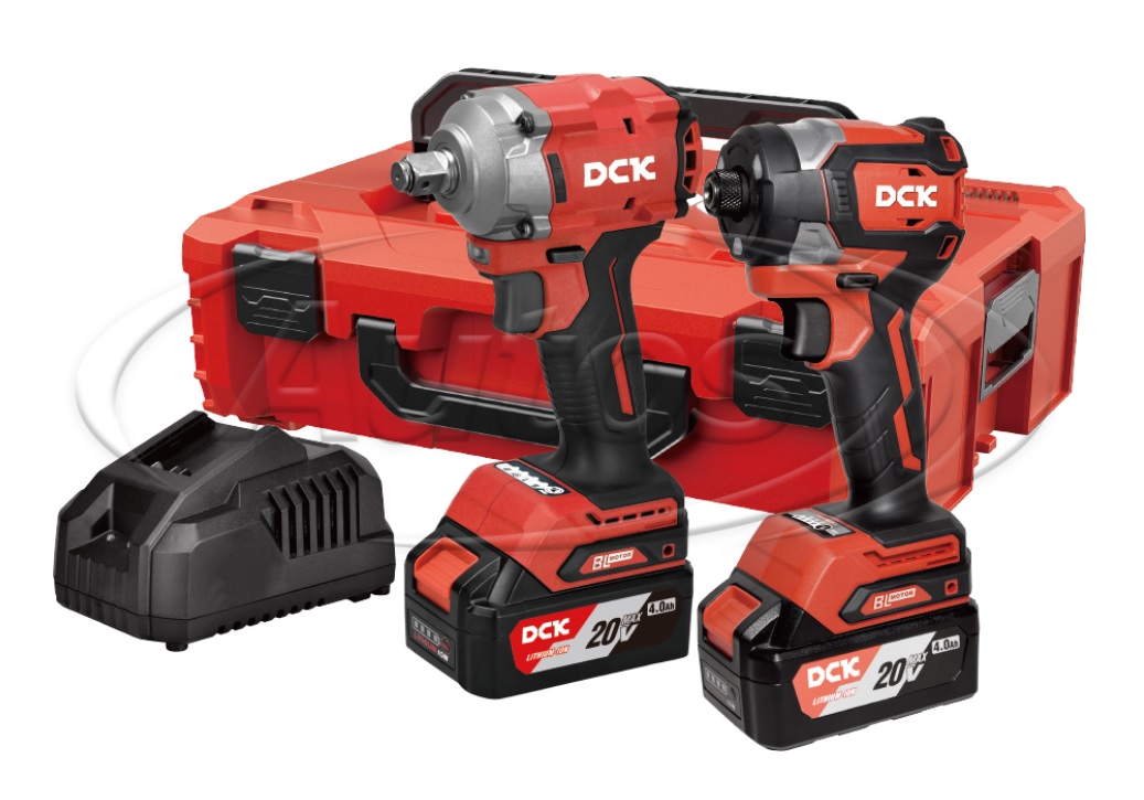 Sada nářadí AKU KDPB358 1/2" rázový utahovák + KDPL208 rázový utahovák, kufr+baterie