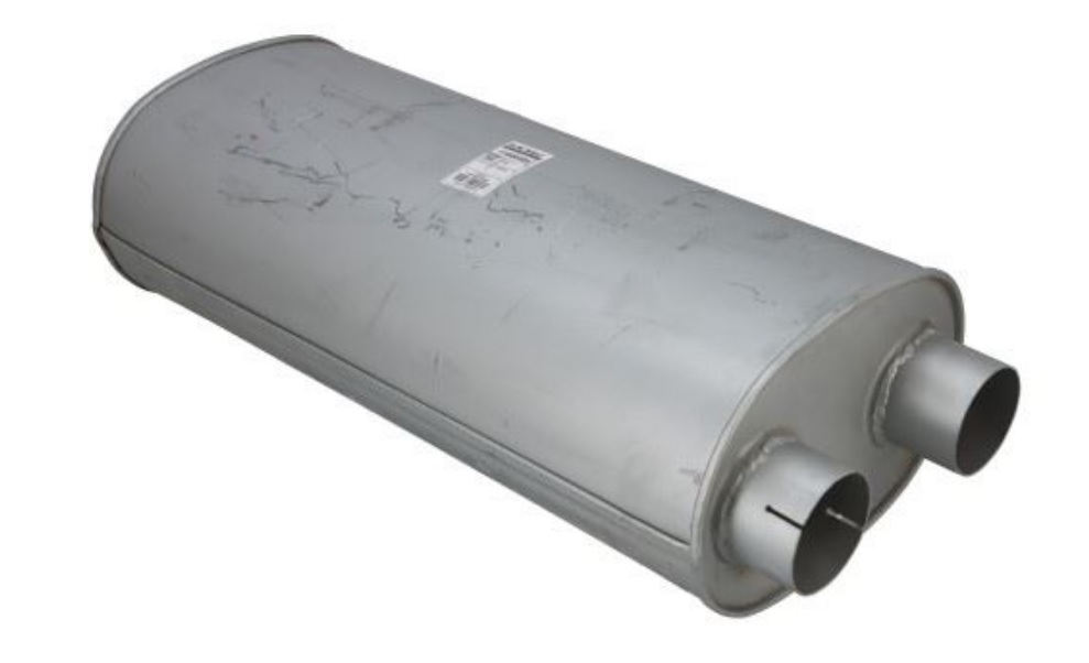 Tlumič výfuku středový 830x370x260mm IVECO Euro 3