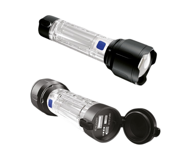 Baterka multifunkční LED 800lm/30W + funkce Powerbanky 5V/2A