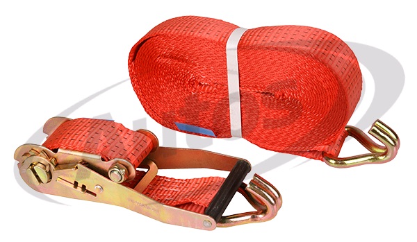 Pás upínací  5t/50mm/12m klasik ráčna, červený_pro tuzemsko