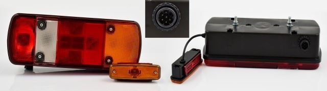 Svítilna zadní 5-dílná 24V P MAN TGA, TGL, TGM od 04.2000