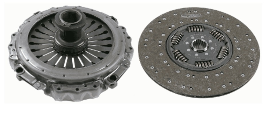 Sada spojky 430mm/10z DAF XF105 od 2005, CF75/85 od 2006 převodovka ZF AS Tronic