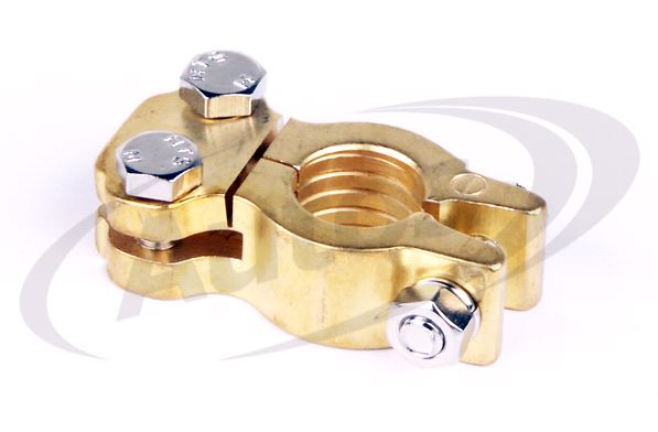 Svorka autobaterie "-" TRUCK DIRECT mosaz litá