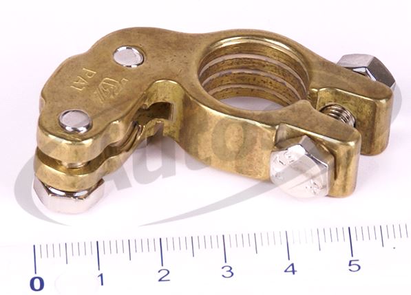 Svorka autobaterie "-"  KLASIC mosaz litá