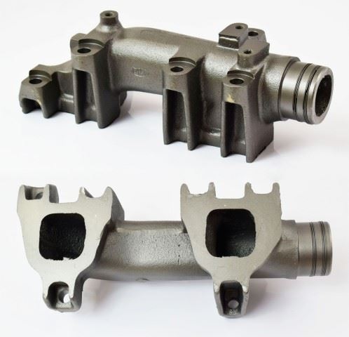 Potrubí sběrné kolektoru výfukových plynů - přední díl  MAN TGA 18.430 od 04.2000