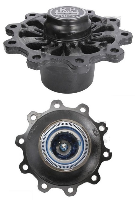 Náboj kola s ložisky a kroužkem ABS BPW Eco-Plus 3