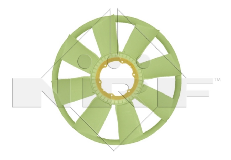 Vrtule ventilátoru pr.725mm/8 lopatek DAF 85CF, CF75, CF85 PE183C-XF315M 02.98 do 05.2013