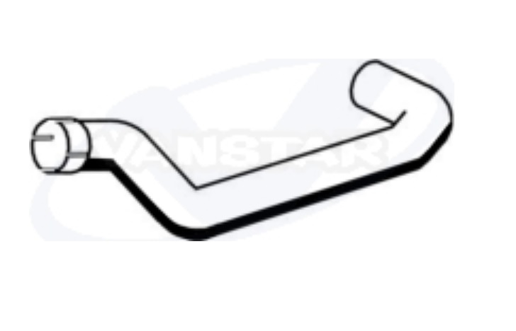 Trubka výfuku střední 855mm MAN TGM Euro 4 od 03.2006