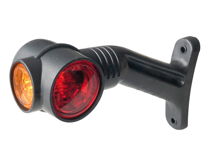 Svítilna poziční - tykadlo 24V L SUPERPOINT III LED, č/b/o, kabel 0,3m KÓGEL 