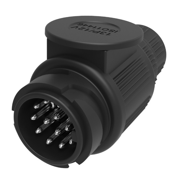 Zástrčka elektrická 12V/13-pin Economy Plus ISO 1446, na šroubky, vodotěsná