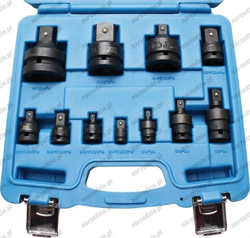 Sada adaptérů rázových klíčů 1/4"-1" 11 CZ