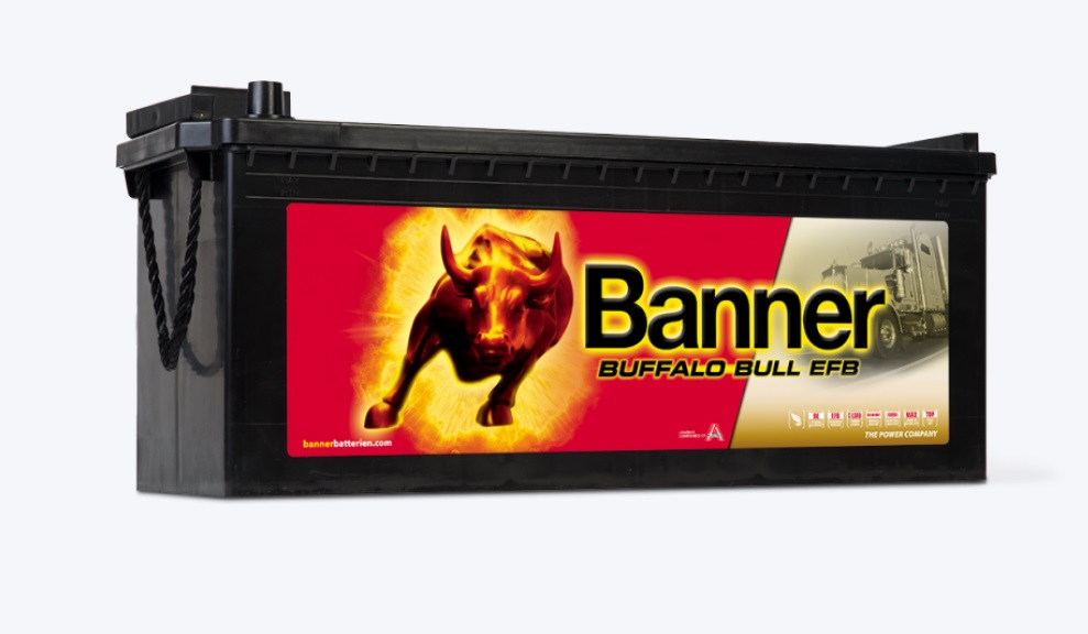 Autobaterie BANNER 190Ah/1050A Buffalo Bull EFB / 514x223x220 /