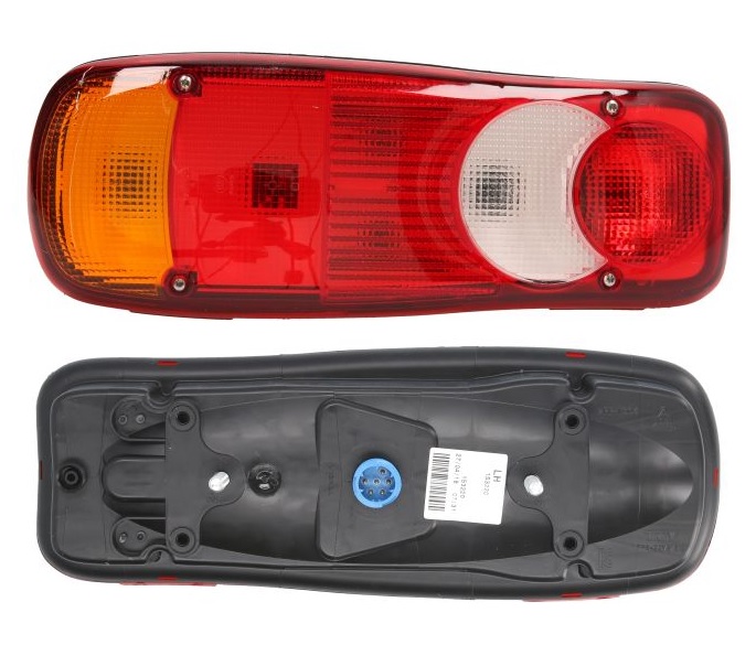 Svítilna zadní 7-dílná s osvětlením SPZ L IVECO E.Cargo ,DAF LF, AVIA AD100, RVI