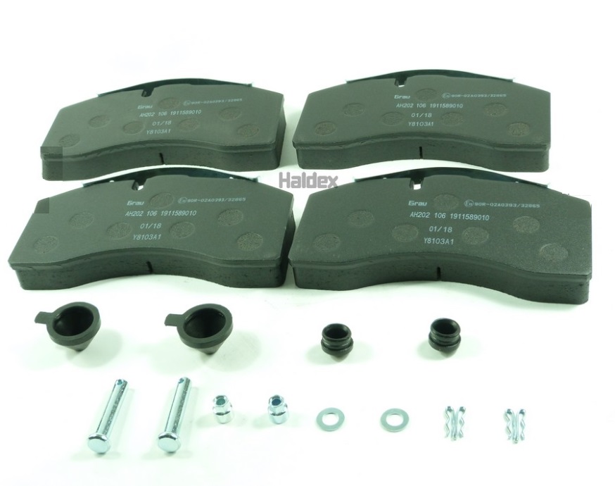 Deska brzdová 29158/29269 Grau 211x108x30 KNORR SK7/SB 4309T,  BPW Eco Plus, SAF