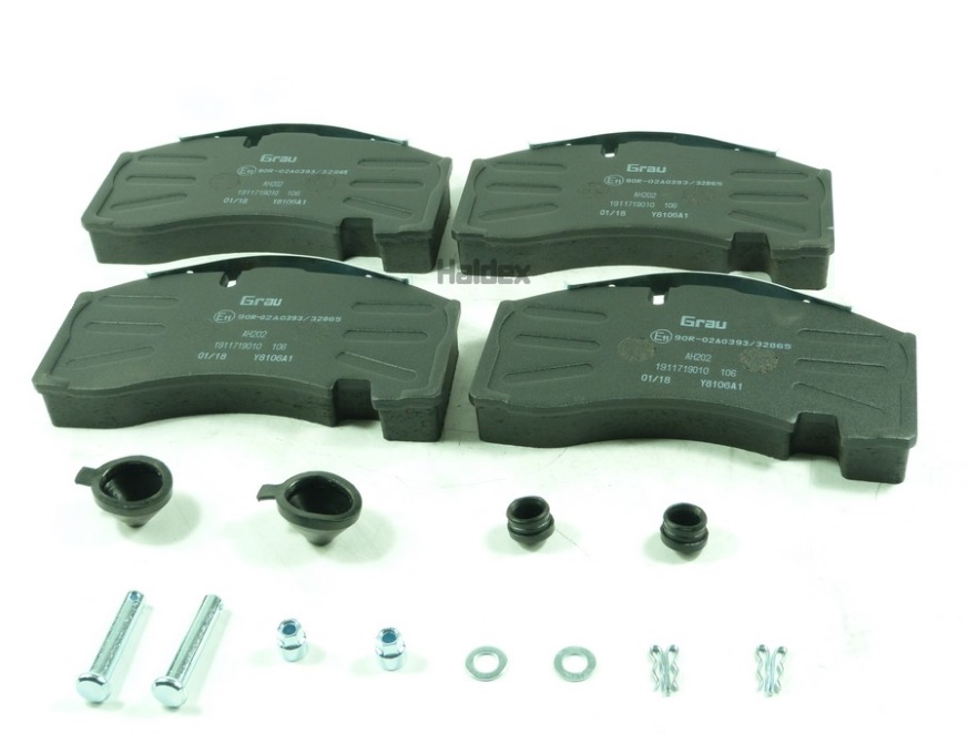 Deska brzdová 29171 Grau 211x108x30 KNORR SK7/SB, BPW Eco Plus SB 4309, SCHMITZ