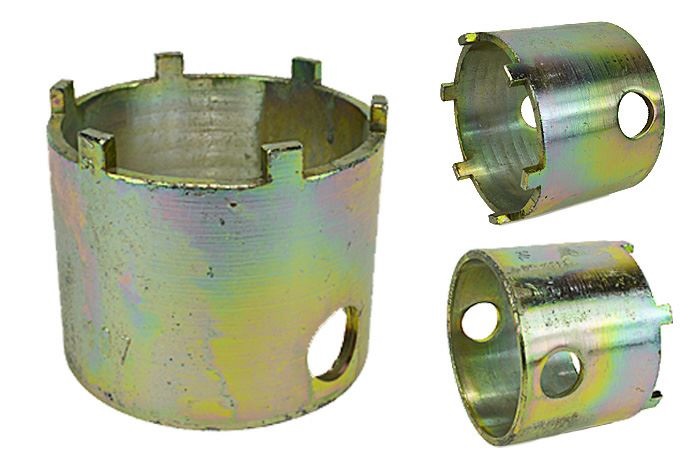 Klíč trubkový korunkové matice náboje kola pr.87x97 6z ZN MERCEDES Vario