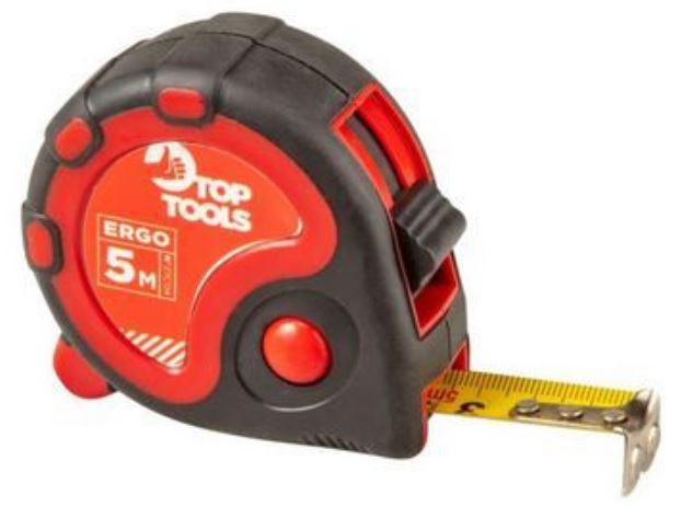 Mertr svinovací 5m/19mm TOPEX Ergo