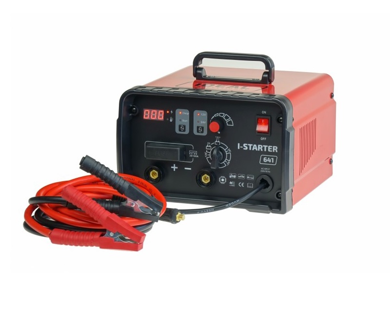 Zdroj startovací s měničem IDEAL I-STARTER 12V/24V nabíjecí proud 55A (12V) / 60A (24V)
