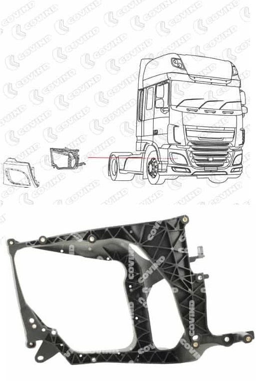 Držák hlavního světlometu P DAF XF106 Euro 6