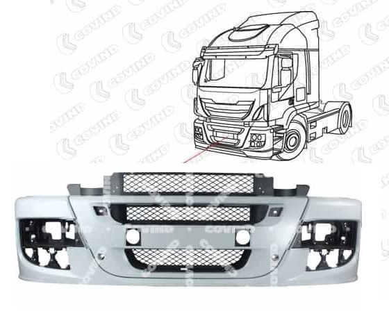 Nárazník přední IVECO Stralis AD/AT Hi Road od 2013