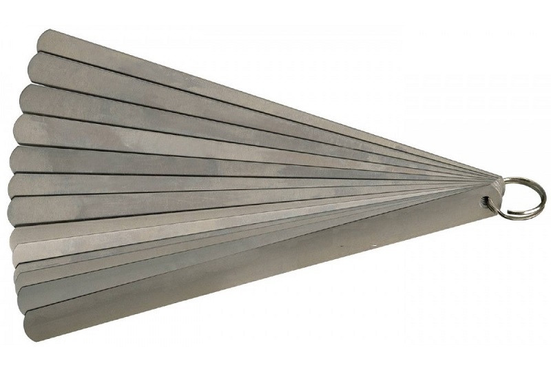 Měrky spárové metrické 21 listů, rozsah 0,1 - 0,5mm/100mm