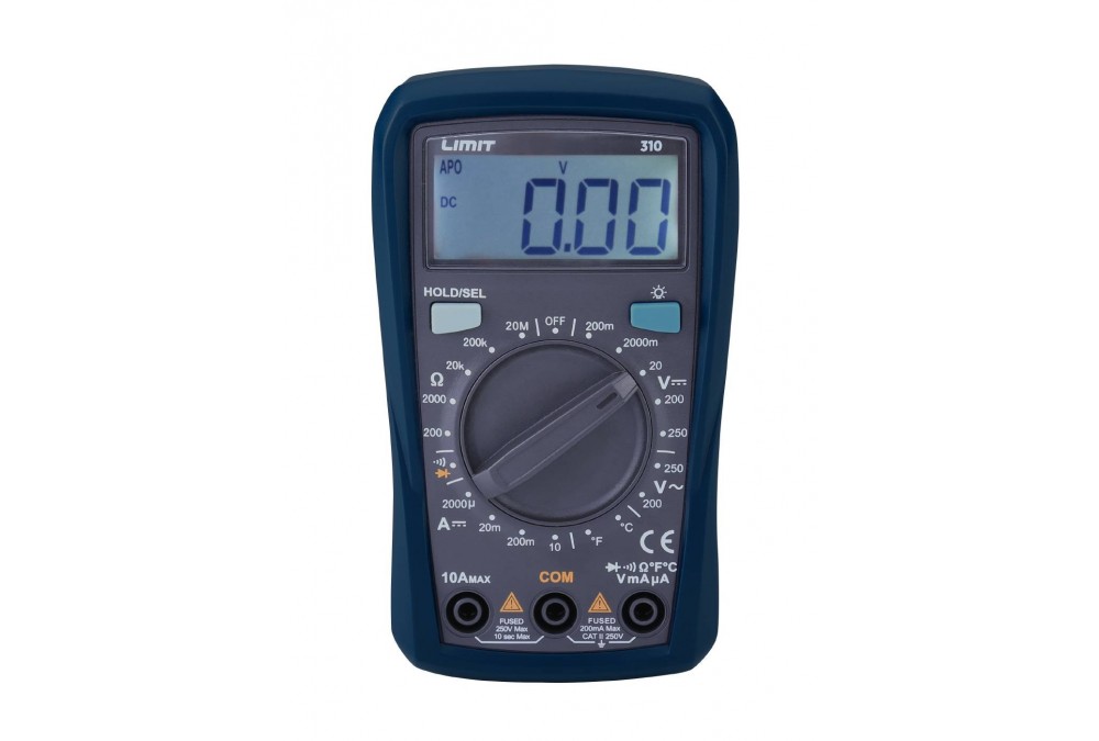 Multimetr digitální LIMIT 310 k měření AC/DC, odporu a teploty