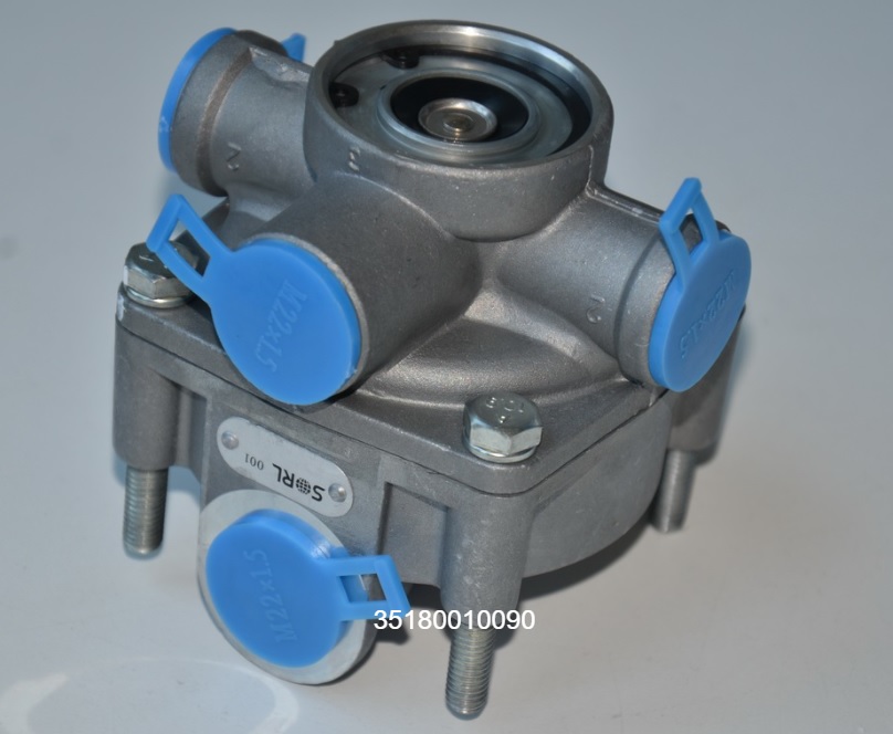 Ventil reléový M22x1,5/ 8 bar IVECO E.Trakker, E.Cargo, E.Tech, MERCEDES SK, VOLVO, RVI