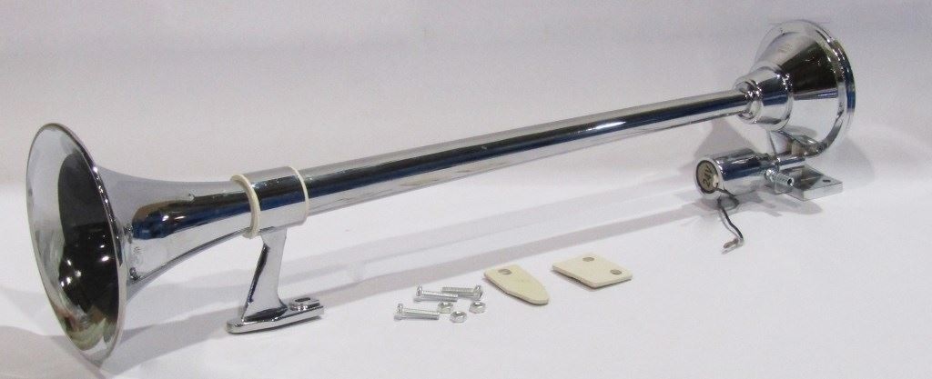 Houkačka vzduchová 12V fanfára 1 tón M7-049/ 610mm