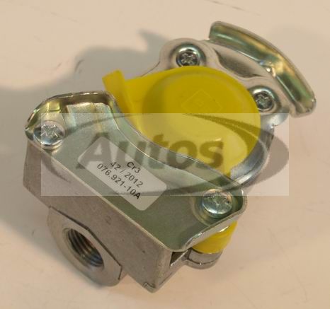 Hlavice spojovací M16x1,5 EURO velká žlutá